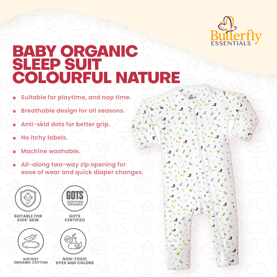 Baby Organic Sleep Suit