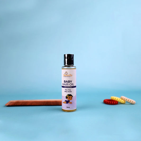 Baby Hair Oil for Nourishing and Softening Delicate Hair