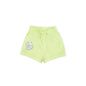 Light green Baby Organic shorts on a white background