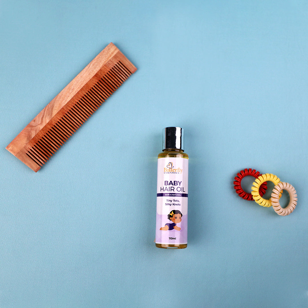 Baby Hair Oil for Nourishing and Softening Delicate Hair