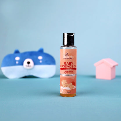 Baby Massage Oil - Natural Soothing Oil for Gentle Infant Skin Care