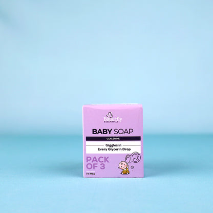 Baby Soap with Glycerine for Gentle Cleansing and Moisturization