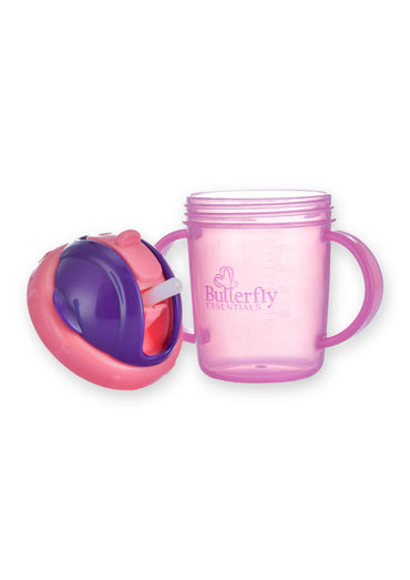 BABY SIPPER WITH STRAW LID
