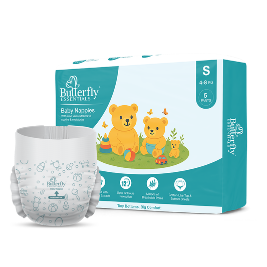 Baby Diapers – All-Day Dryness and Aloe Vera Care
