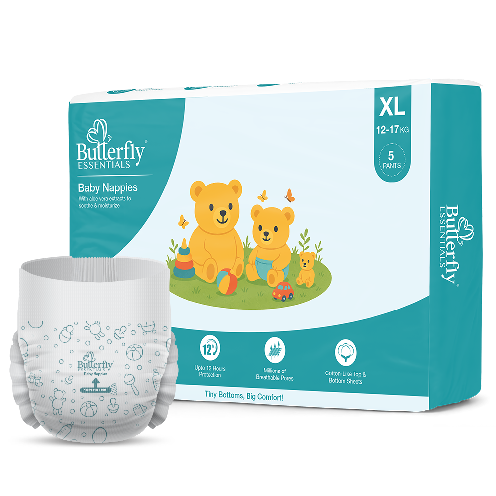 Baby Diapers – All-Day Dryness and Aloe Vera Care
