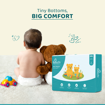 Baby Diapers – All-Day Dryness and Aloe Vera Care - XXL