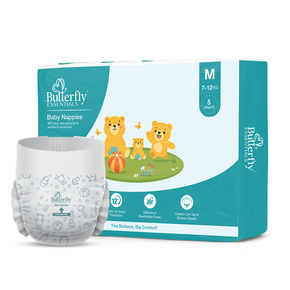 Baby Diapers – All-Day Dryness and Aloe Vera Care