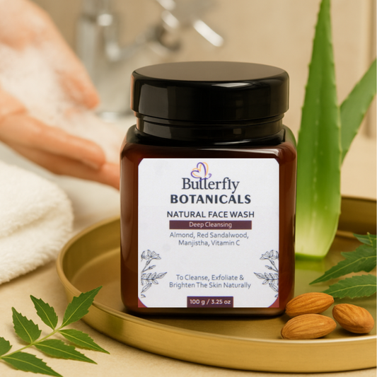 Natural face wash
