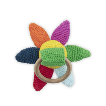 Rainbow Blossom teether