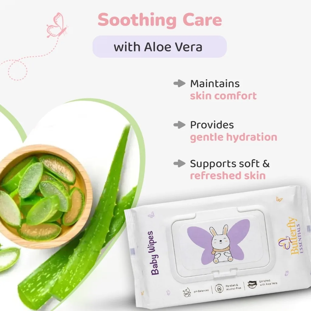 Baby Wipes Pack of 72 for Gentle and Effective Cleaning view 2