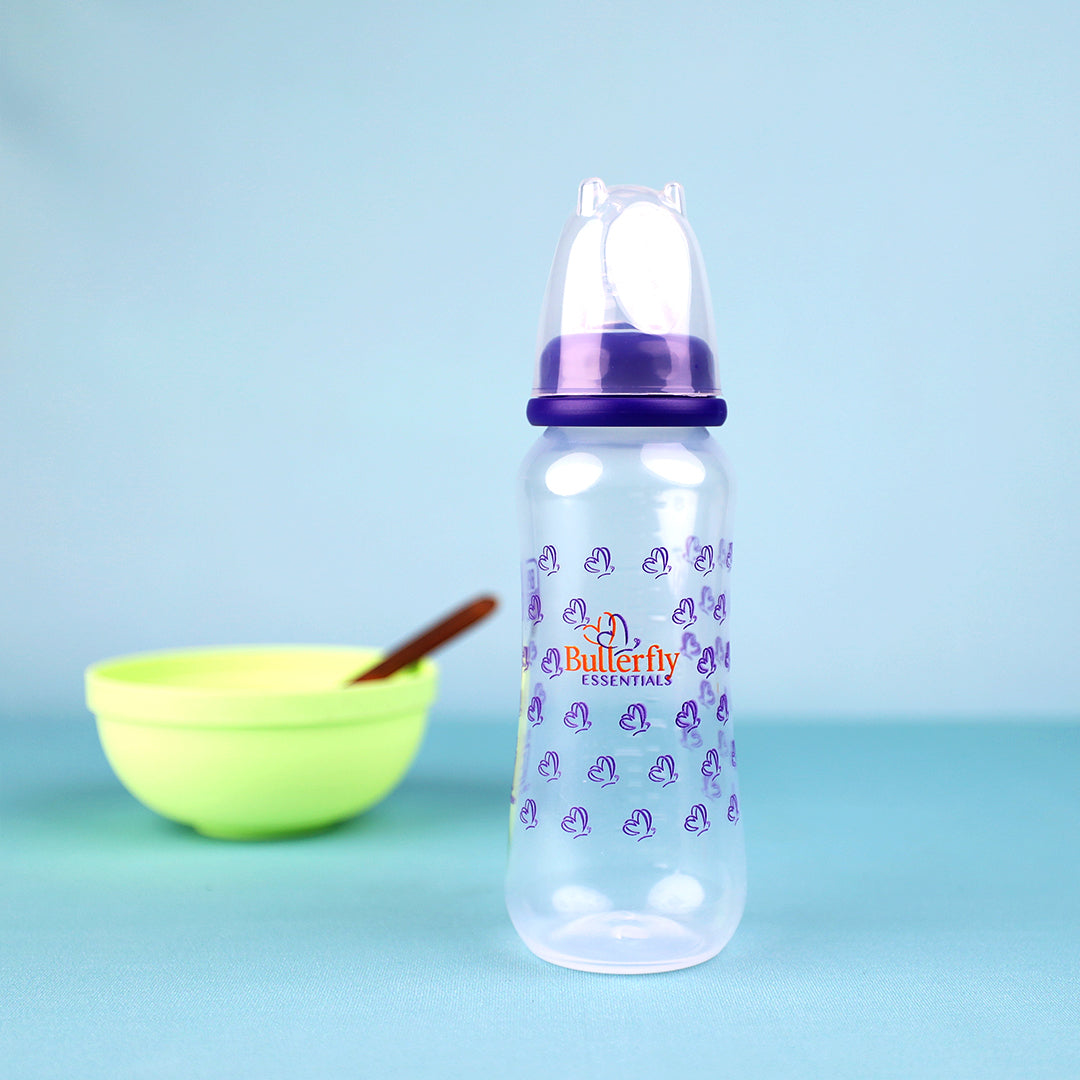 CURVY FEEDING BOTTLE 3 DOT HOOD