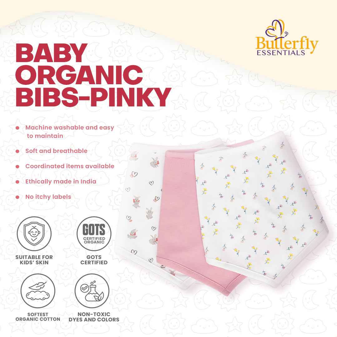 Baby Organic Bibs view 2