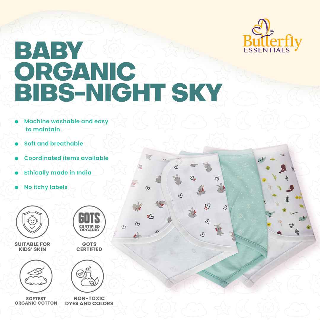 Baby Organic Bibs view 3