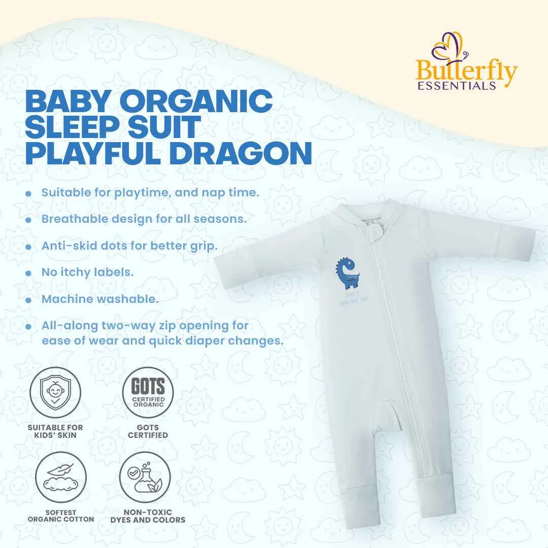 Baby Organic Sleep Suit thumbnail 4