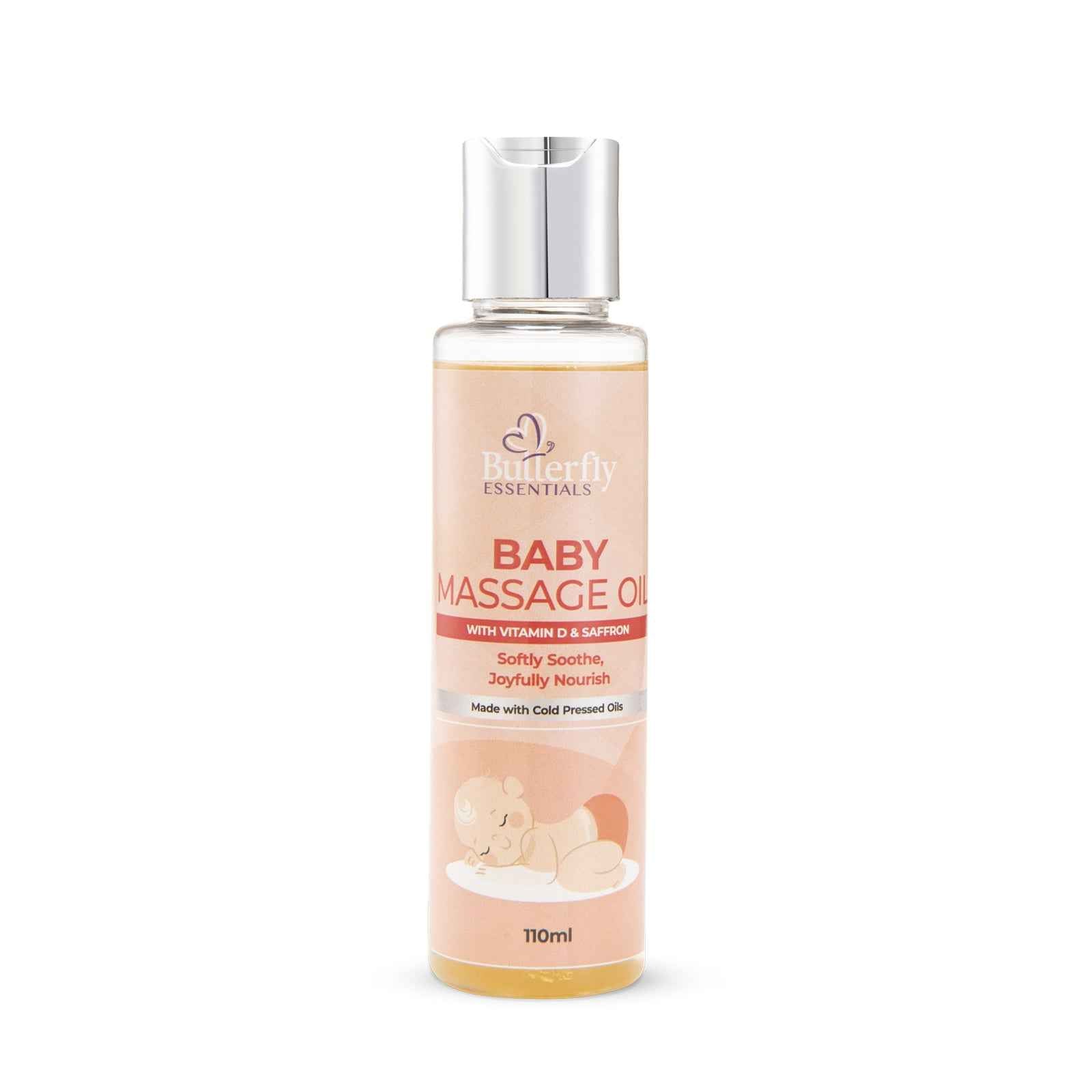 Baby Massage Oil - Natural Soothing Oil for Gentle Infant Skin Care thumbnail 6