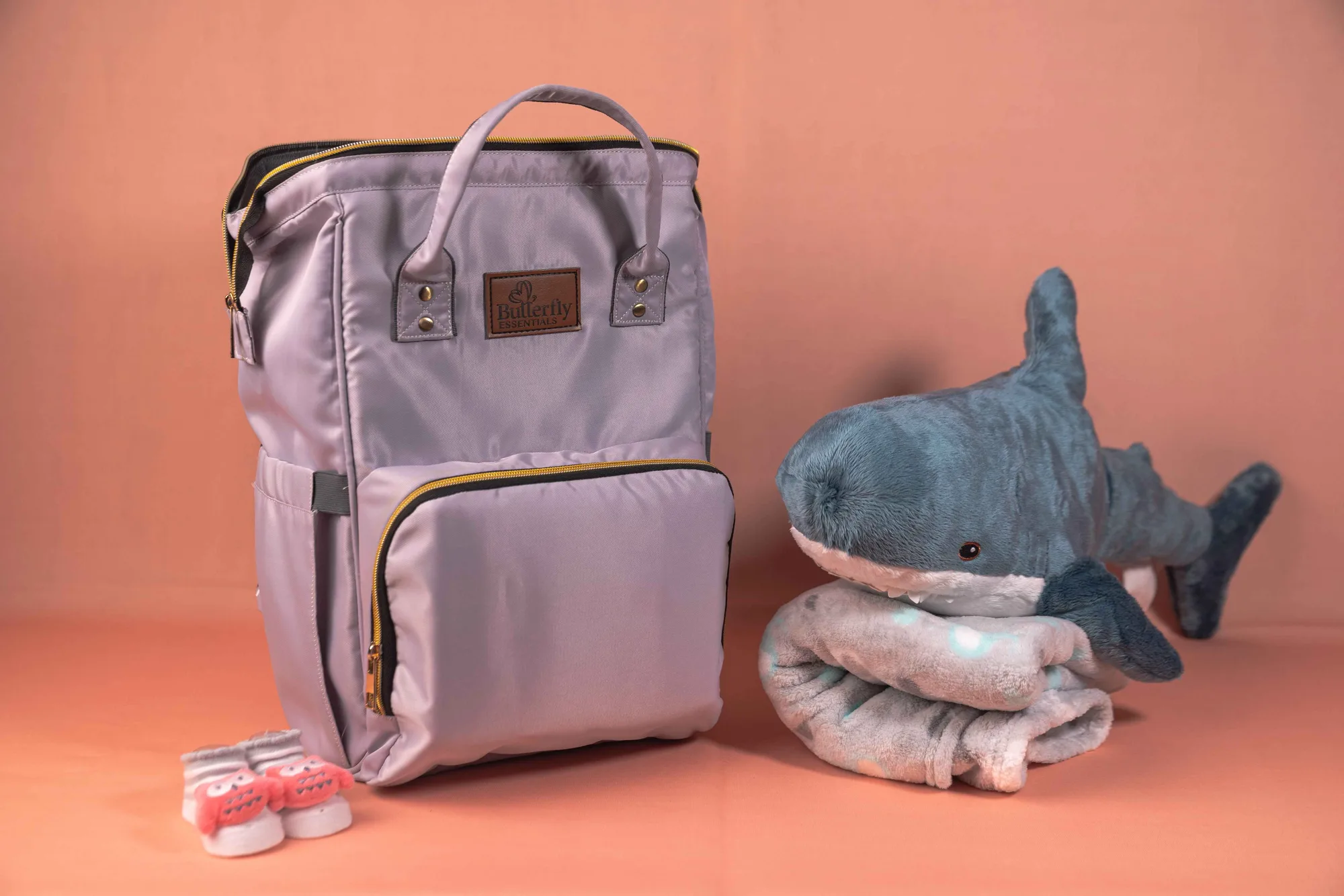 Maternity Bag - Grey view 2