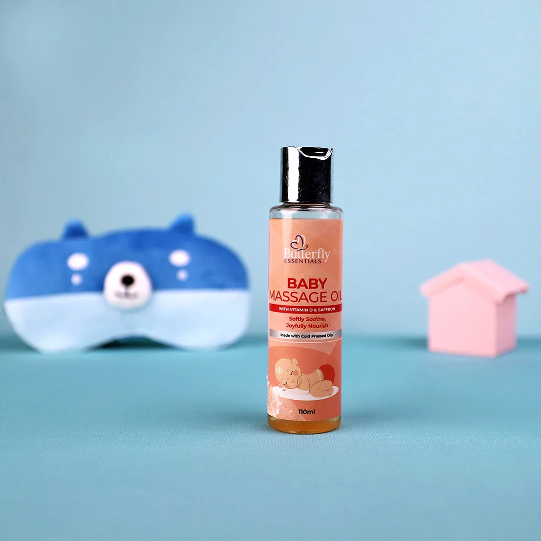 Baby Massage Oil - Natural Soothing Oil for Gentle Infant Skin Care